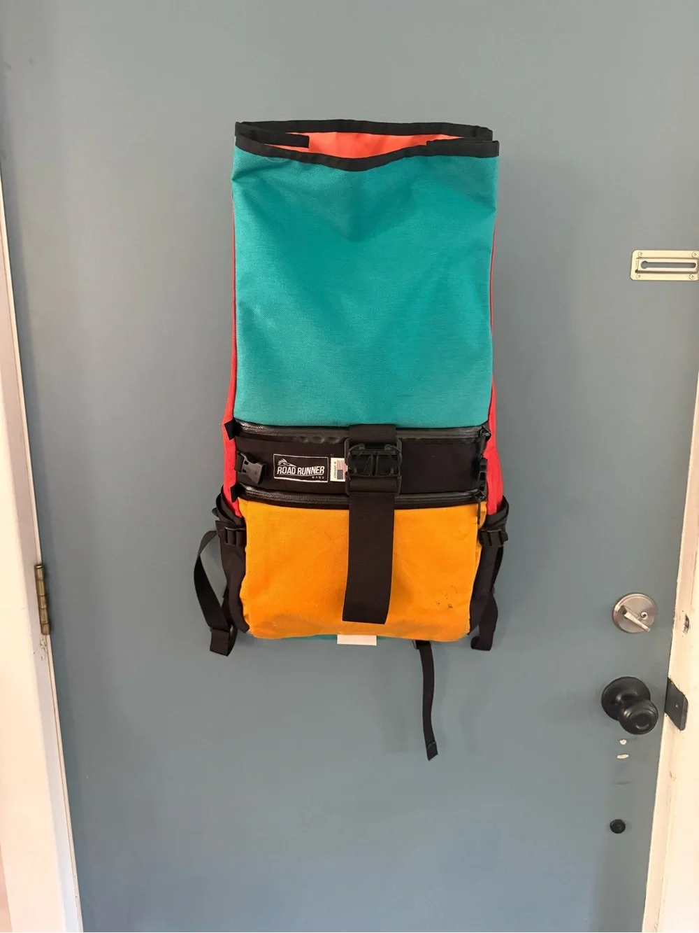 Road Runner 22L Harlequin roll top bag